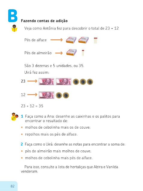 Fazendo contas de adição