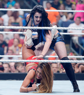 Paige Vs. Nikki Bella - WWE Money In The Bank