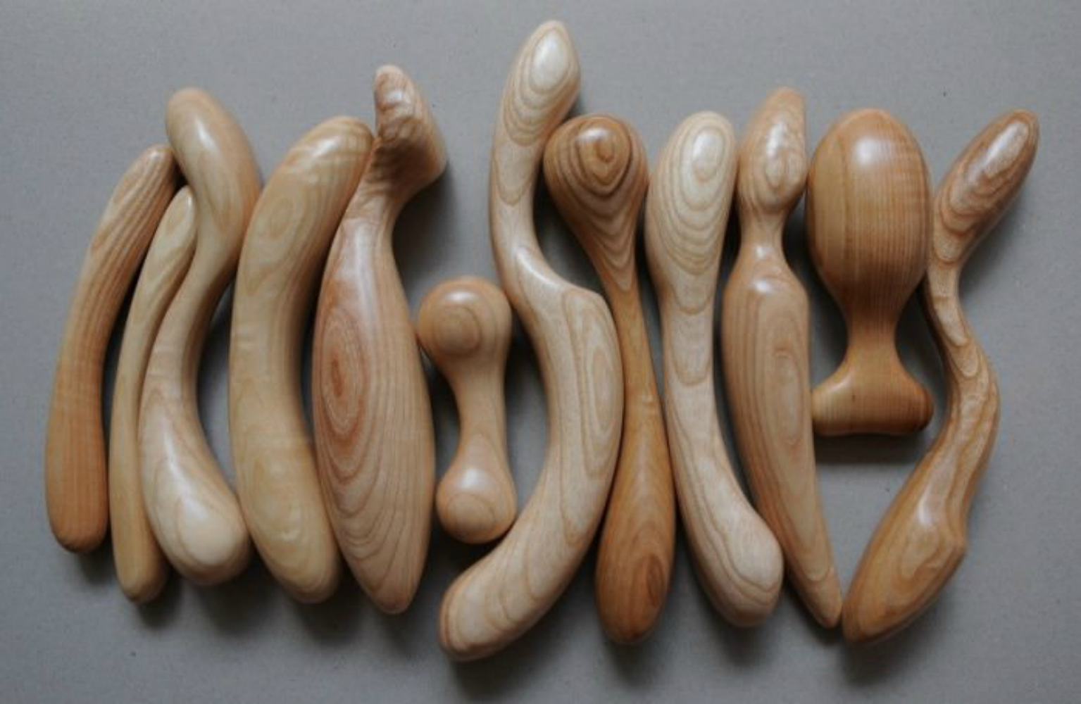 Wooden dildoes