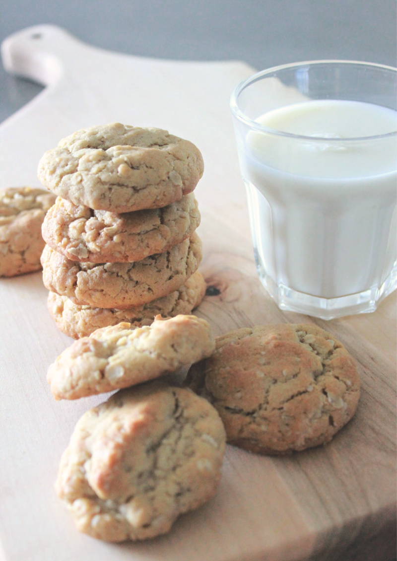 ToddlerFriendly Oatmeal Peanut Butter Cookies To & Fro