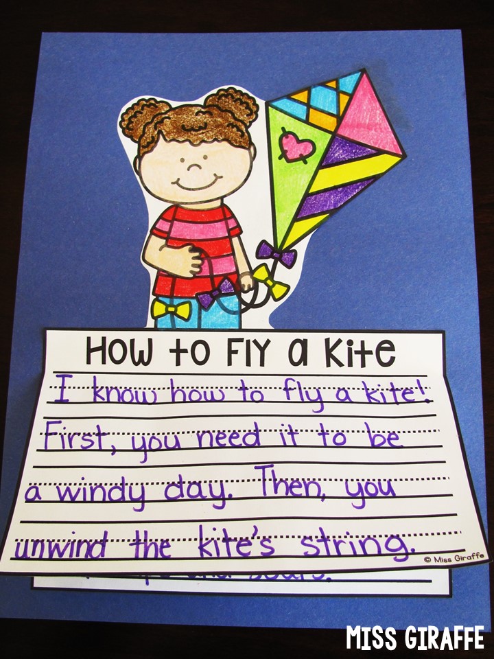 Miss Giraffe's Class April Writing Activities and Fun Spring Learning