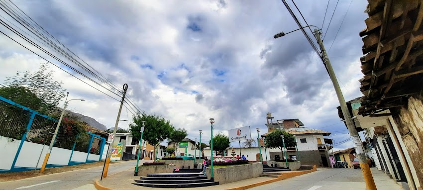 Plazuela del barrio La Alameda - Cajabamba