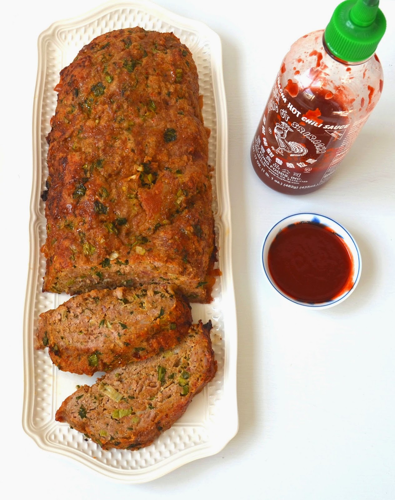 Sew French Thai Turkey Meatloaf with Sriracha & Lime