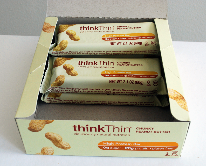 Gluteeniton proteiinipatukka ThinkThin Protein Bar Chunky Peanut Butter