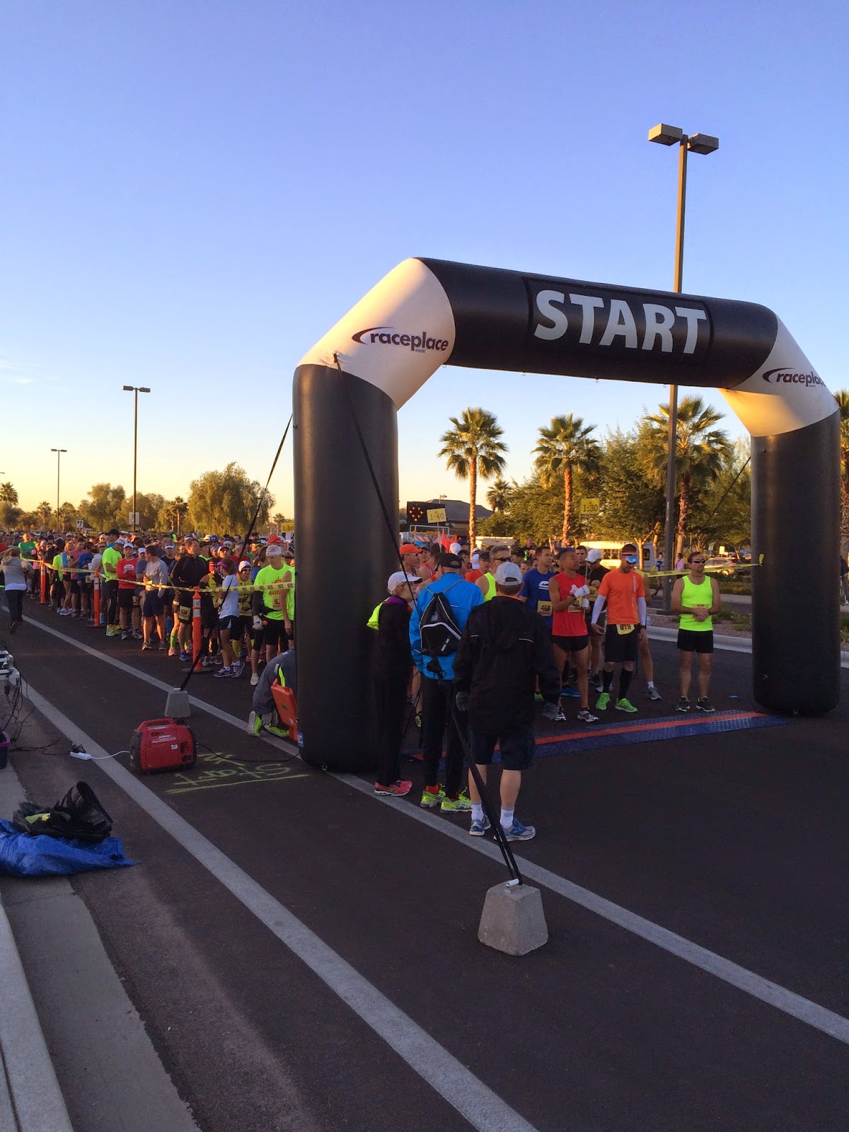Race Report Gilbert Half Marathon