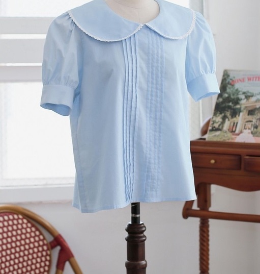 ÁO SƠ MI CÔNG SỞ NỮ NGẮN TAY, ÁO KIỂU SEN KẸP REN THỜI TRANG AA569 10 sm 2022 06 14 10 30 48 0700 ivrEmMQAWh