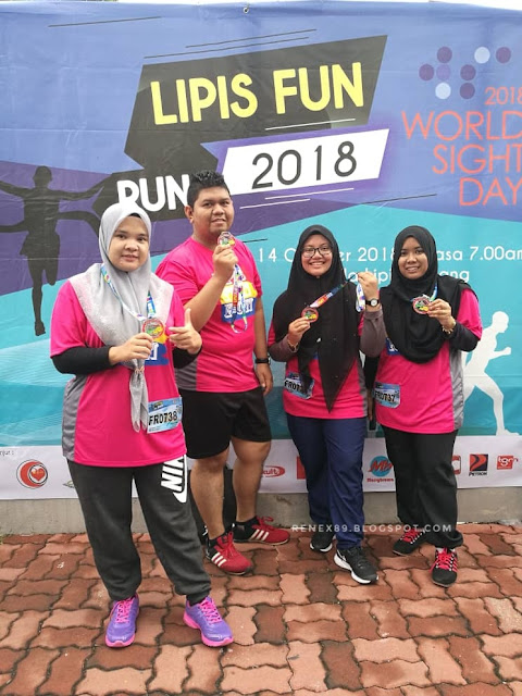 Lipis Fun Run 2018, World Sight Day 2018