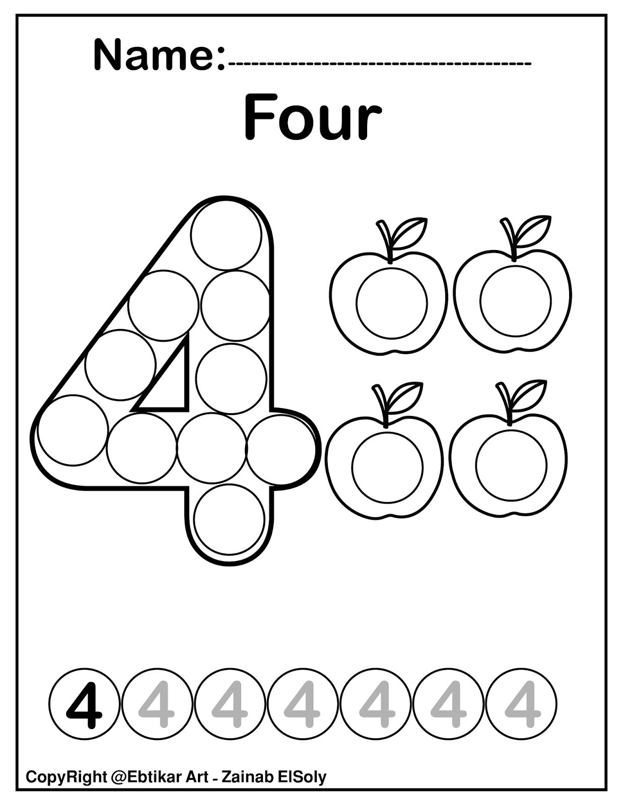 Number 4 Coloring Pages Preschool This Year In 2020 Number 4 Coloring Pages Preschool This Year In 2020
