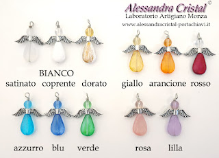 ciondolo angelo colorato ciondolo angelo matrimonio