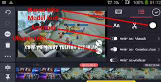 Cara Membuat Video Tulisan Berjalan KineMaster