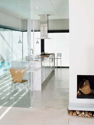 casa de diseño minimalista y concepto abierto