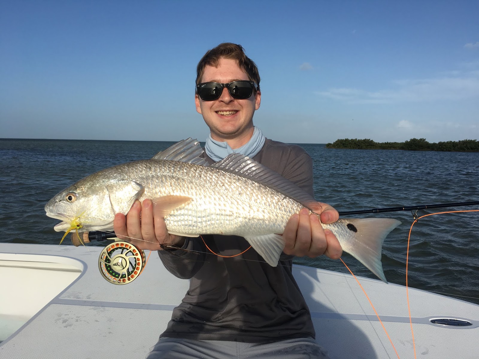 Laguna Madre fly fishing, flyfishing, redfish, Kingfisher Flyfishing