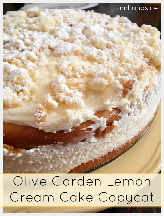 Olive Garden Lemon Cream Cake Copycat