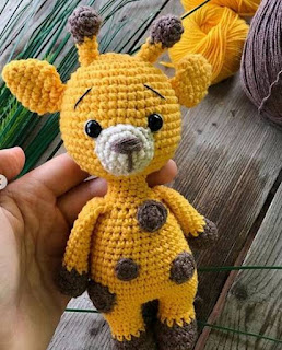 PATRON GRATIS JIRAFA AMIGURUMI 46266