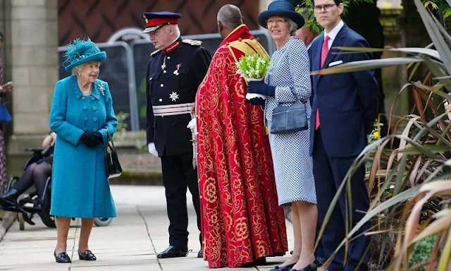 Queen visited Manchester Cathedral marking the 600th Celebration of the Collegiate Church