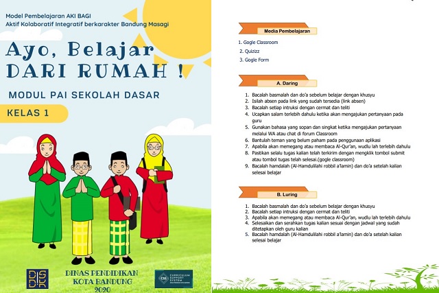 Modul Belajar Dari Rumah Pai Sd Kelas 1 2 3 4 5 6 Tahun 2020 Pdf Informasi Pendidikan