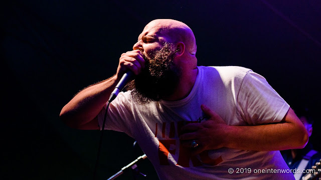 Fucked Up at Hillside Festival on Sunday, July 14, 2019 Photo by John Ordean at One In Ten Words oneintenwords.com toronto indie alternative live music blog concert photography pictures photos nikon d750 camera yyz photographer