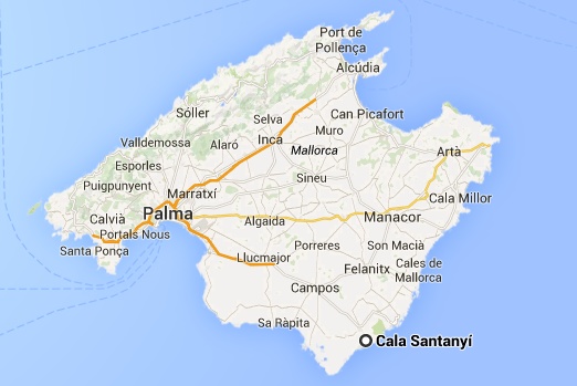 Mon tiroir à recettes - Blog de cuisine: Nager à Cala Santanyi