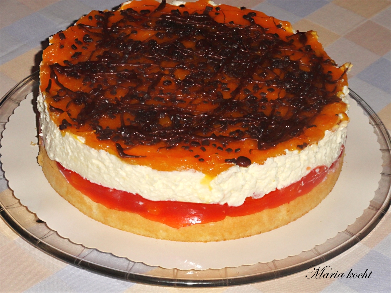 Maria kocht: Multivitamin Torte / Multivitaminos torta