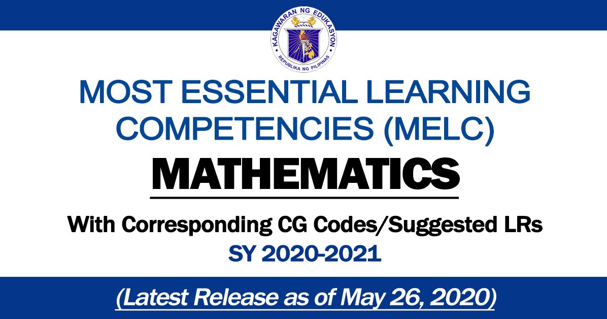Most Essential Learning Competencies in MATHEMATICS Guro Tayo