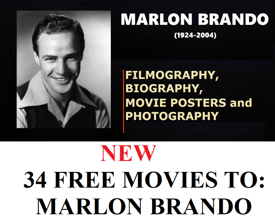 MARLON BRANDO: WEB SITE (FREE MOVIES)