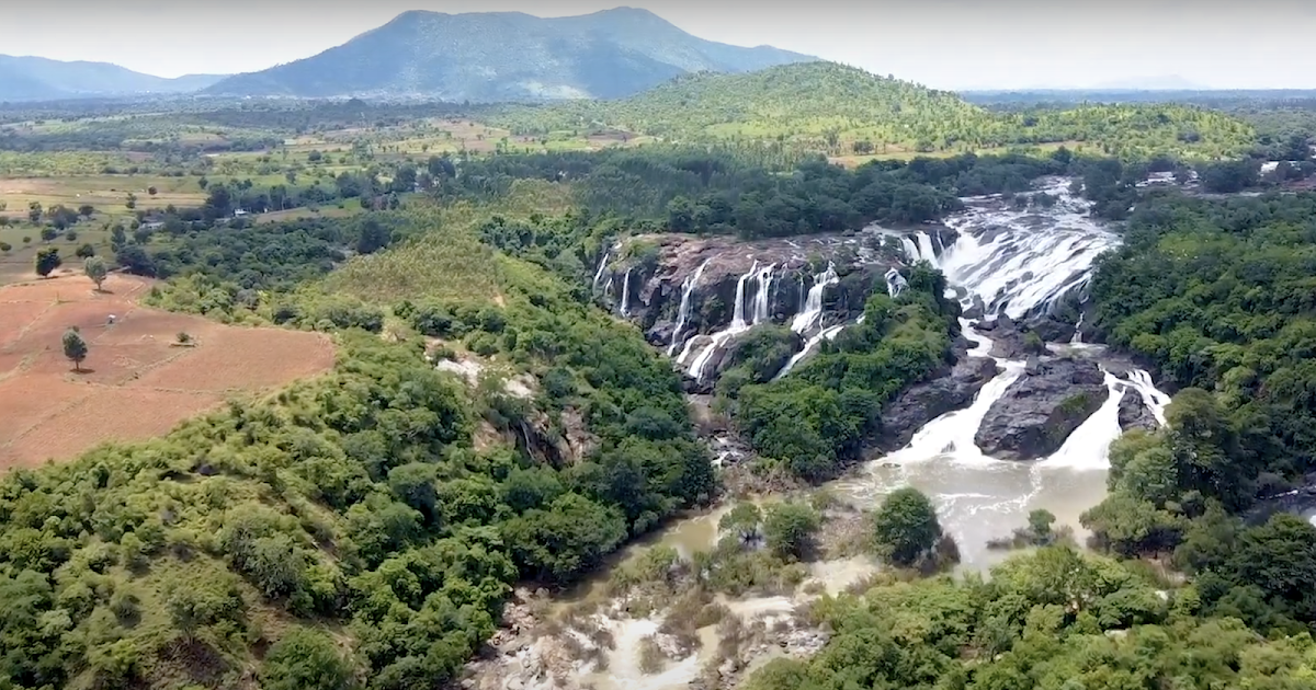 Madikeri Trip - Shivanasamudra Falls , Gaganachukki And Bharachukki , Part 1 