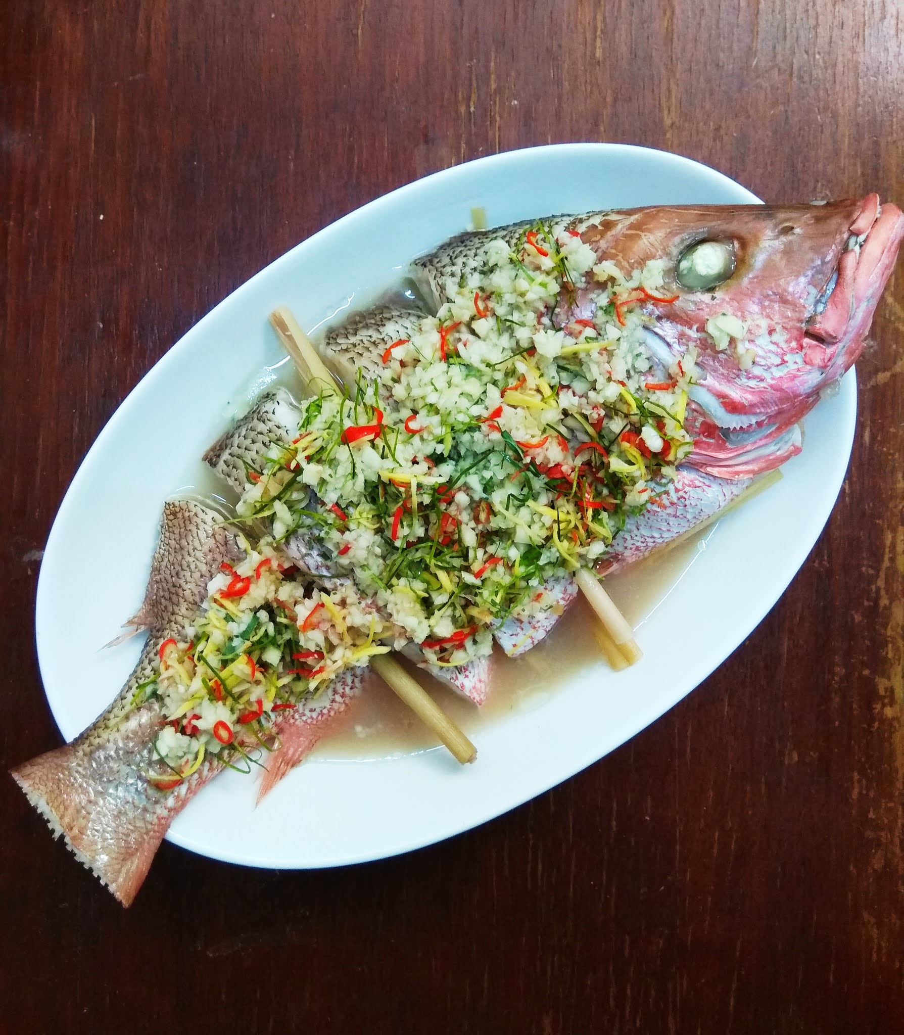 Elinluv's Tidbits Corner: Steamed Fish Thai Style