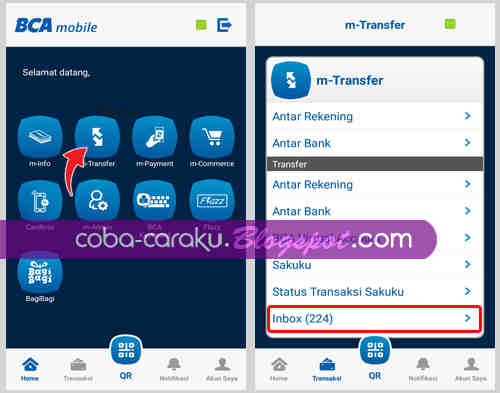 Cara Hapus Nomor Rekening Dan Riwayat Transfer Di Bca Mobile Coba Caraku