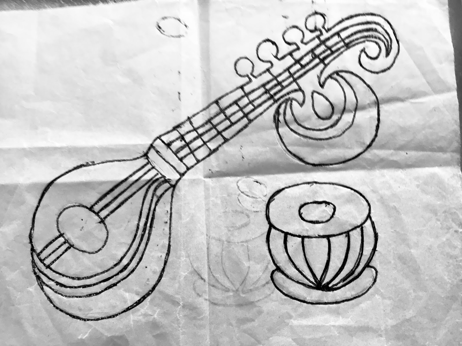 Unique Designers Theni Designer Blouse Ideas With Tracing Paper designer blouse ideas with tracing paper