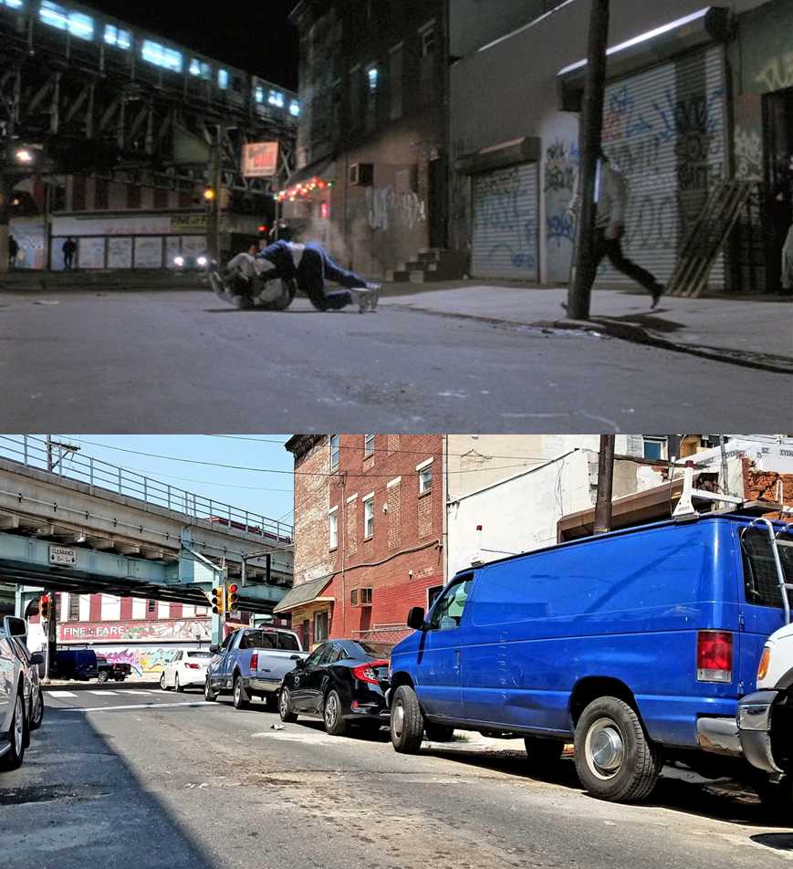 Then & Now Movie Locations Rocky