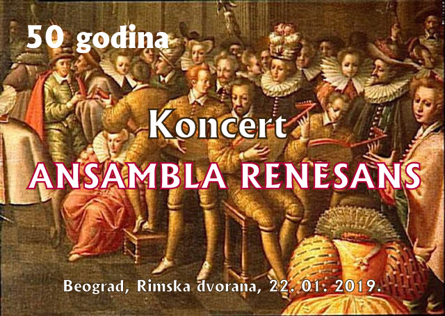 Koncert Ansambla "Renesans" u Rismkoj dvorani.