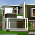 Contemporary box model home architecture