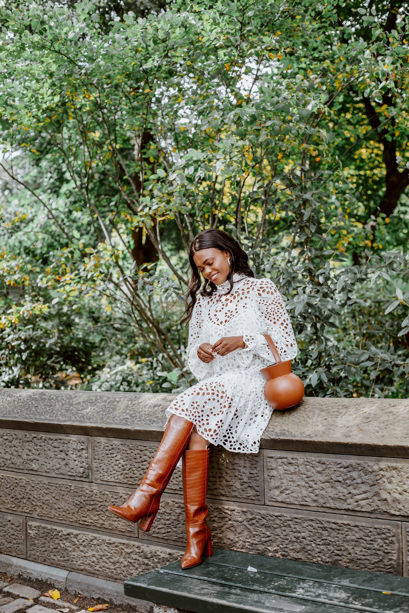 How to style white dresses for Fall