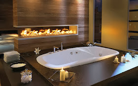 Decoración y Afinidades: Baños con paredes marrones