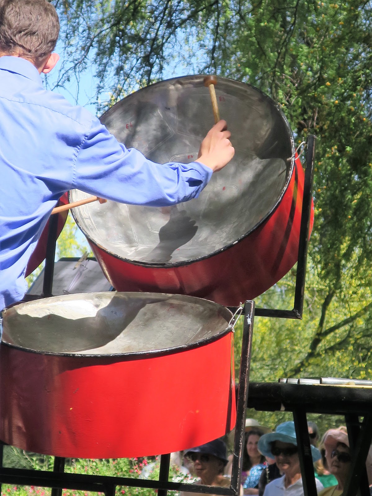 Living Rootless Tucson, AZ Tohono Chul Steel Beats