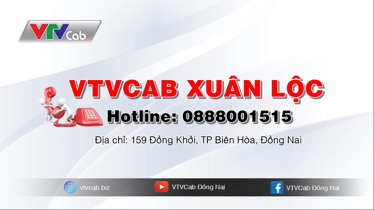 VTVCab Xuân Lộc - Tổng đài lắp mạng Internet và Truyền hình cáp