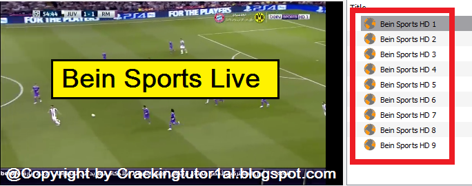 Iptv Bein Sports Live HD Channels M3u Playlist - 25 May 2020 - Cracking ...
