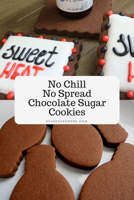 No Chill No Spread Chocolate Sugar Cookies Delicious Recipe of Angel