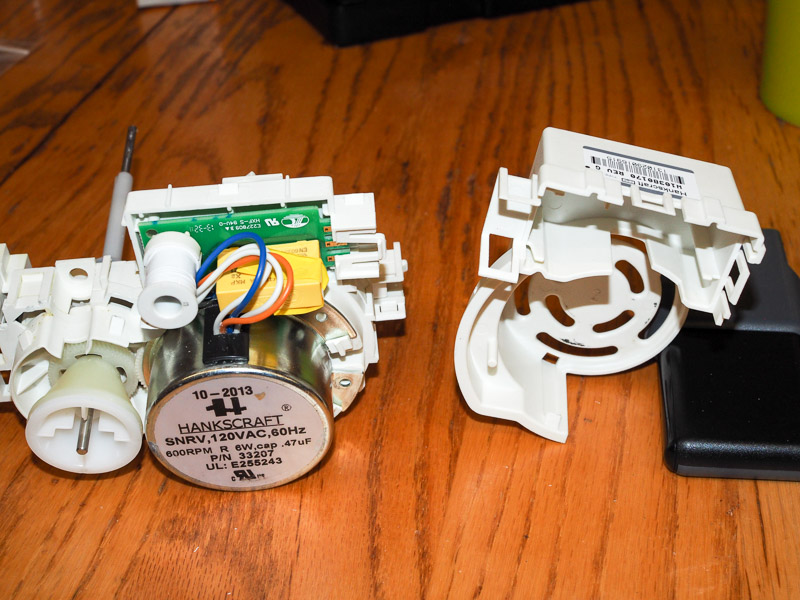 Kenmore dishwasher leaking diverter motor