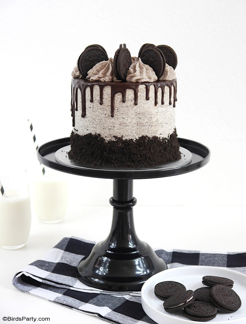 Oreo Cake Recipe - Party Ideas | Party Printables Blog