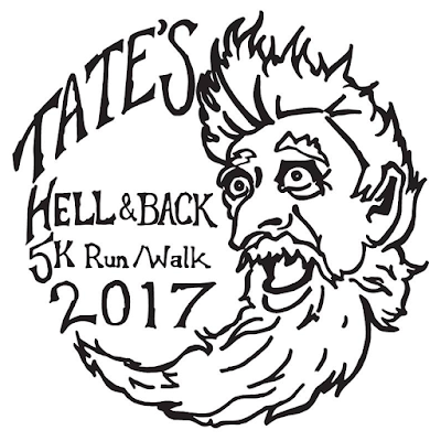 Whether or not by choice, Cebe Tate was an ultramarathoner. 2017 Tate's Hell And Back 5K