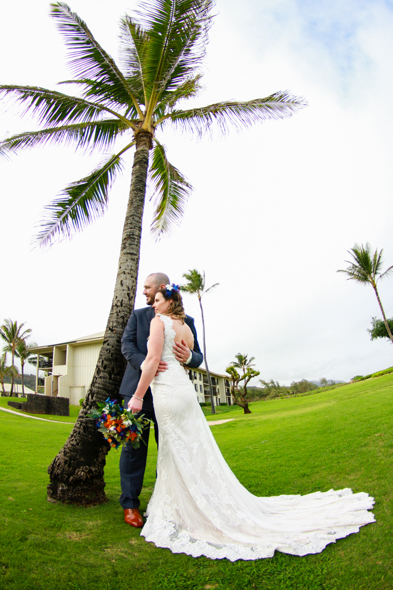 Kauai Beach Resort Wedding W Kristina Joseph Kauai Photographer