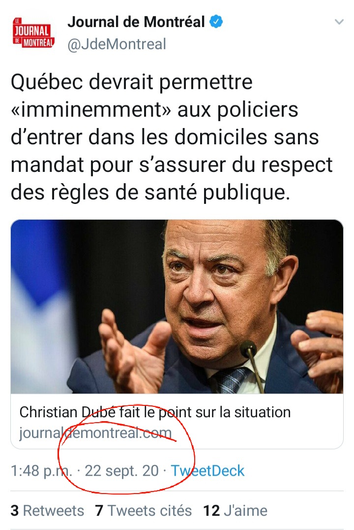 Conscience du peuple Estce que la police va entrer dans les domiciles