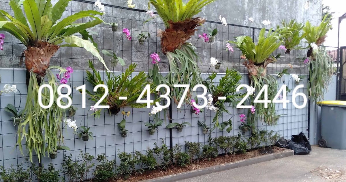 Jasa Pembuatan Vertical Garden | Taman Vertikal | TUKANG TAMAN MINIMALIS