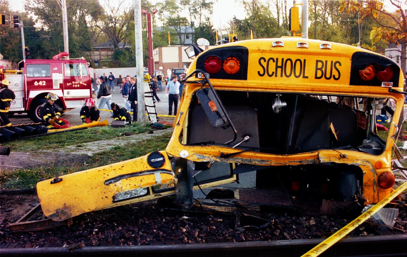 1995 Fox River Grove Bus Train Collision