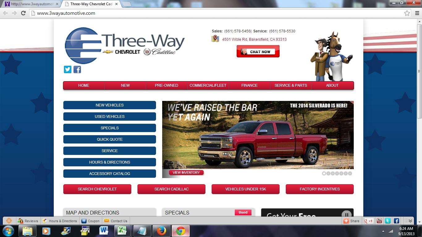 ThreeWay Chevrolet A Harbor Dealer in Bakersfield, CA Harbor Truck