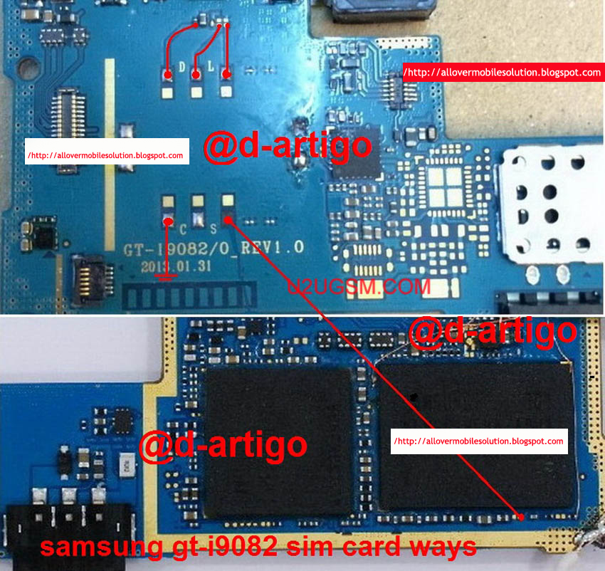 All Over Mobile Solution Samsung Galaxy Grand I9082 Insert Sim Ic Solution