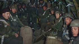 British paratroopers color photos of World War II worldwartwo.filminspector.com