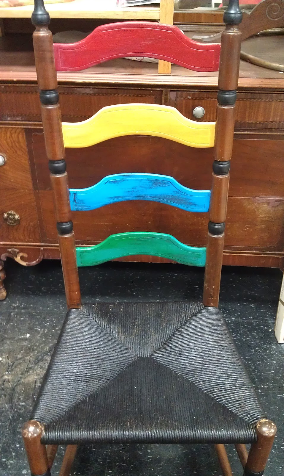 Galeria CTR Ladderback Chair Makeover