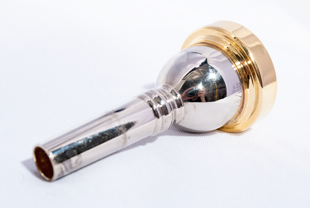 Vincent Bach size 6 1/2 AL 6.5AL trombone / baritone horn mouthpiece in